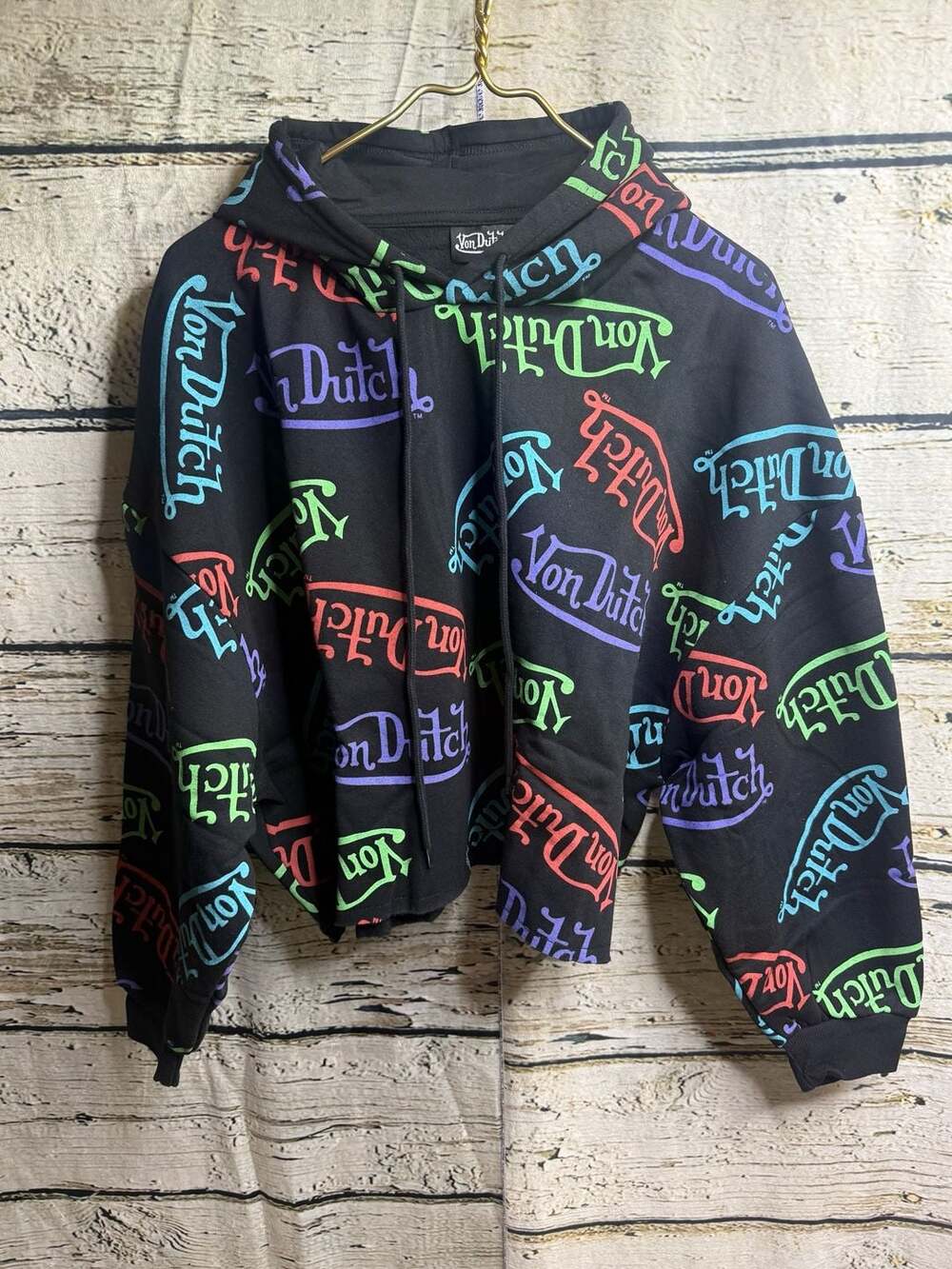 Von Dutch Cropped 1X Hoodie